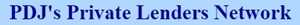 PDJ's Private Lenders Network Logo